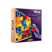 OKTO Modeling Clay Set in Wooden Frame, 21 x 21 cm, SLOBODA — image 1