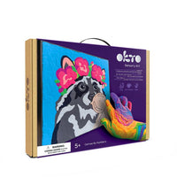 OKTO самовтвърдяваща се живопис 30 x 30 cm Мечо Пух — изображение 1