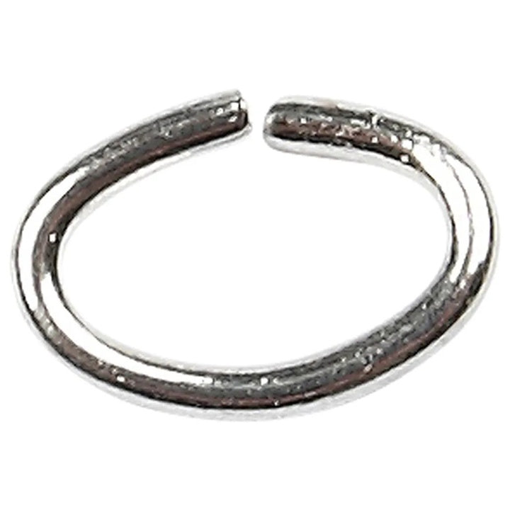 Oval Jump Rings, 0.7 mm, 50 pcs | various colors — image 2