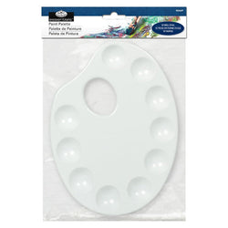 Oval Painting Palette 22.5 x 17 cm