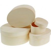 Oval Plywood Box | Various Sizes