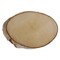 Oval Wooden Decoration, 22x11x2 cm