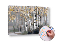 Paint by Numbers Birch Grove | High Difficulty - image 2