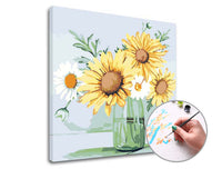 Paint by Numbers: Daisies and Sunflowers | Low Difficulty — image 3