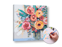 Paint by Numbers JOY OF FLOWERS | Low Difficulty | ARTMiE
