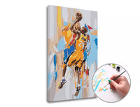 Paint by Numbers KOBE BRYANT 24 | Low Difficulty — image 2