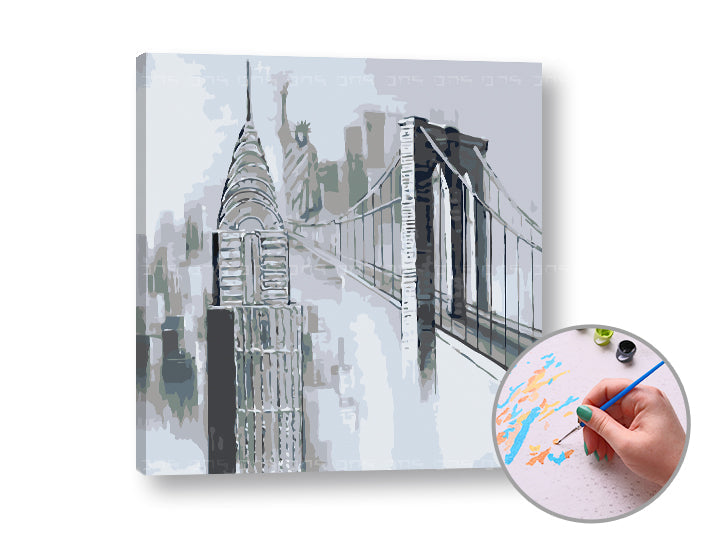 Paint by Numbers Statue of Liberty | Medium Difficulty — image 1