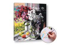 Paint by Numbers VIEW FROM THE WINDOW | Intermediate Difficulty | ARTMiE