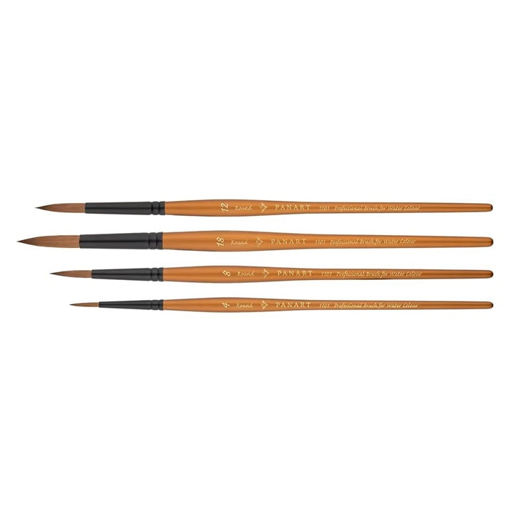 PanArt 1101 Sable Round Watercolor Brush | various sizes — image 1