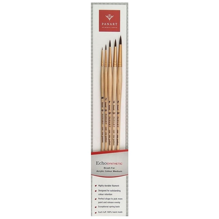 PanArt ES-01 Round Brush Set of 5 — image 1