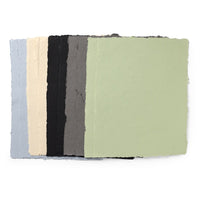 PanArt Multicolor Handmade Cotton Paper, 2 x 5 pcs, A4