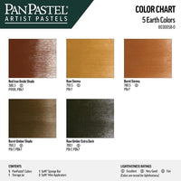 PanPastel Златни тонове на Земята - комплект от 5 бр. — изображение 2