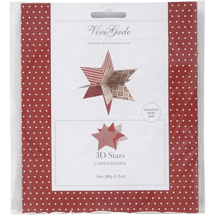 Paper 3D Star Making Set