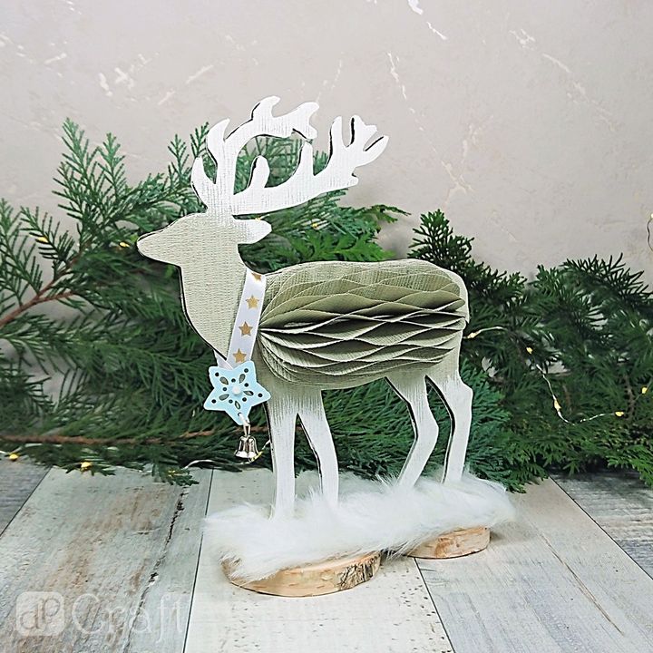 Paper Reindeer Decoration 20 cm — image 3