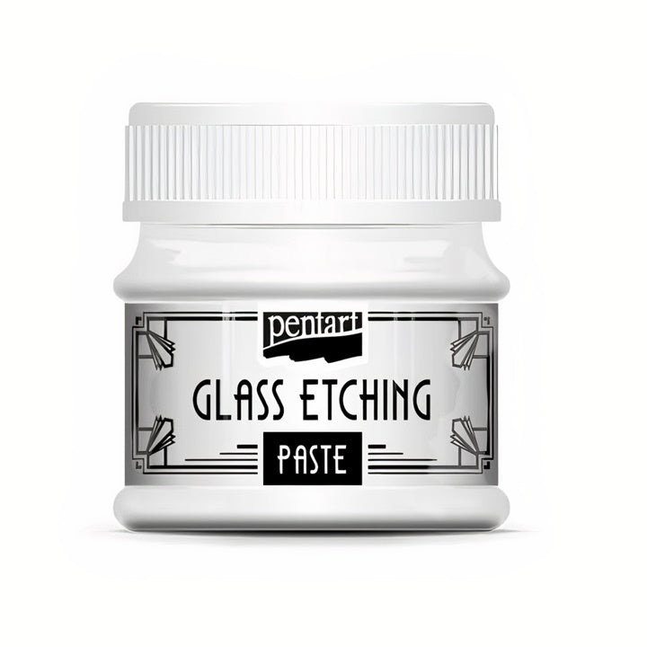 Паста за гравюра на стъкло Glass Etching Pentart 50 мл — изображение 1