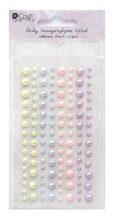 Pastel Candies Decorative Pearls, 120 pcs