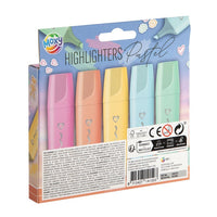 Pastel Highlighters, Set of 5, image 2