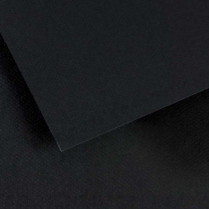 Pastel Paper CANSON Mi-Teintes A3 160 g - 10 sheets – Black 425