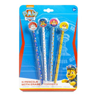 Paw Patrol Set of 4 Pencils