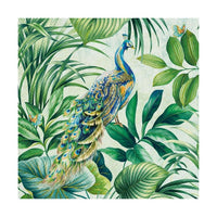 Peacock Decoupage Napkins - 1 pc