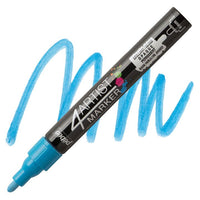 Pébéo 4ARTIST MARKER Oil-Based Marker, 4 mm – light sky blue