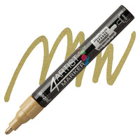 Pébéo 4ARTIST MARKER Oil-Based Marker, 4 mm – golden