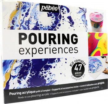 PEBEO Acrylic Pouring Complete Set 47 pcs (drying 24 – 72 h)