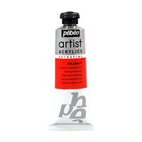 PEBEO Artist Acrylic Paint 37 ml – Deep Cadmium Red