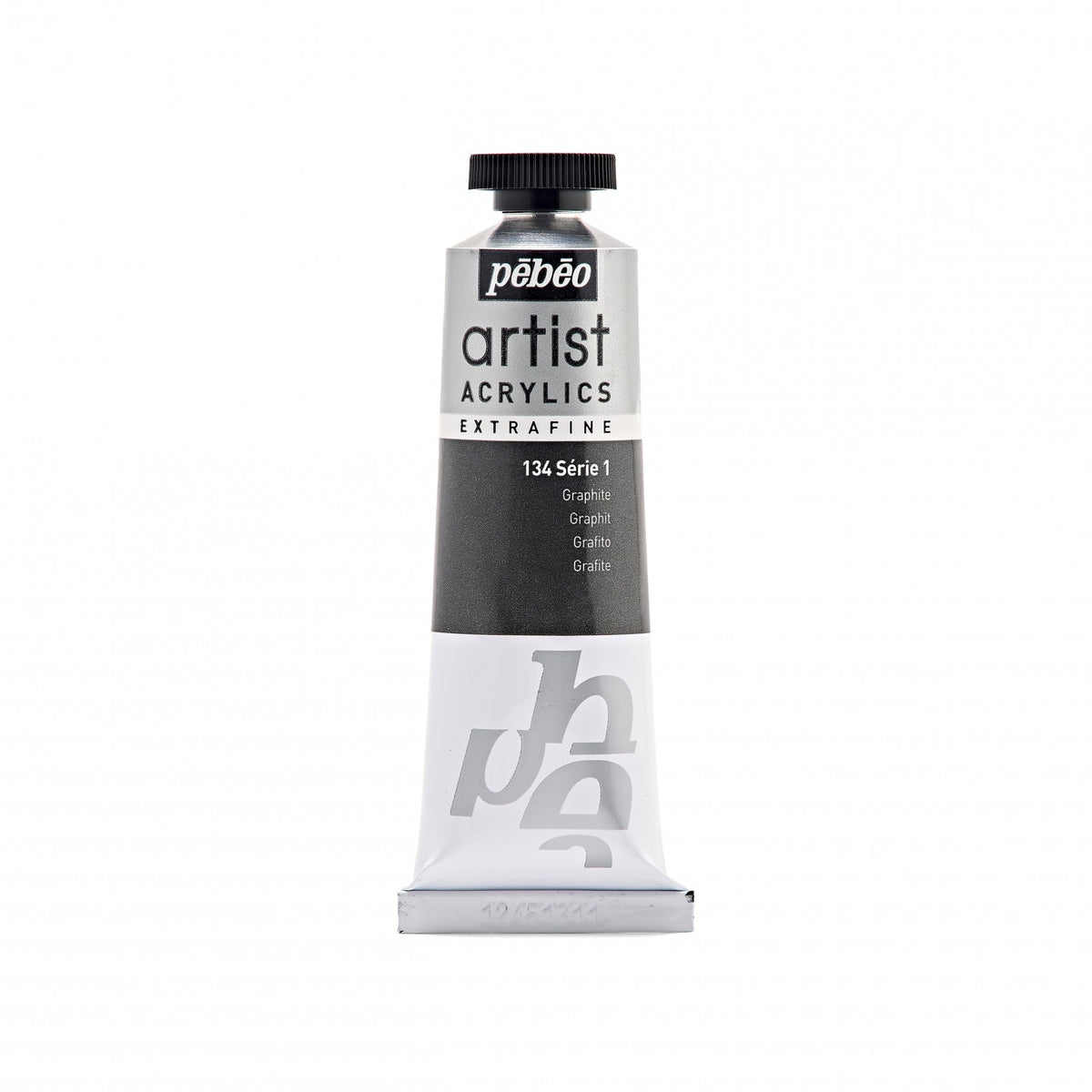 PEBEO Artist Acrylic Paint 37 ml – Graphite