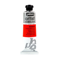 PEBEO Artist Acrylic Paint 37 ml – Light Cadmium Red