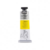 PEBEO Artist Acrylic Paint 37 ml – Light Hansa Yellow