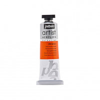 PEBEO Artist Acrylic Paint 37 ml – Orange Hansa Yellow