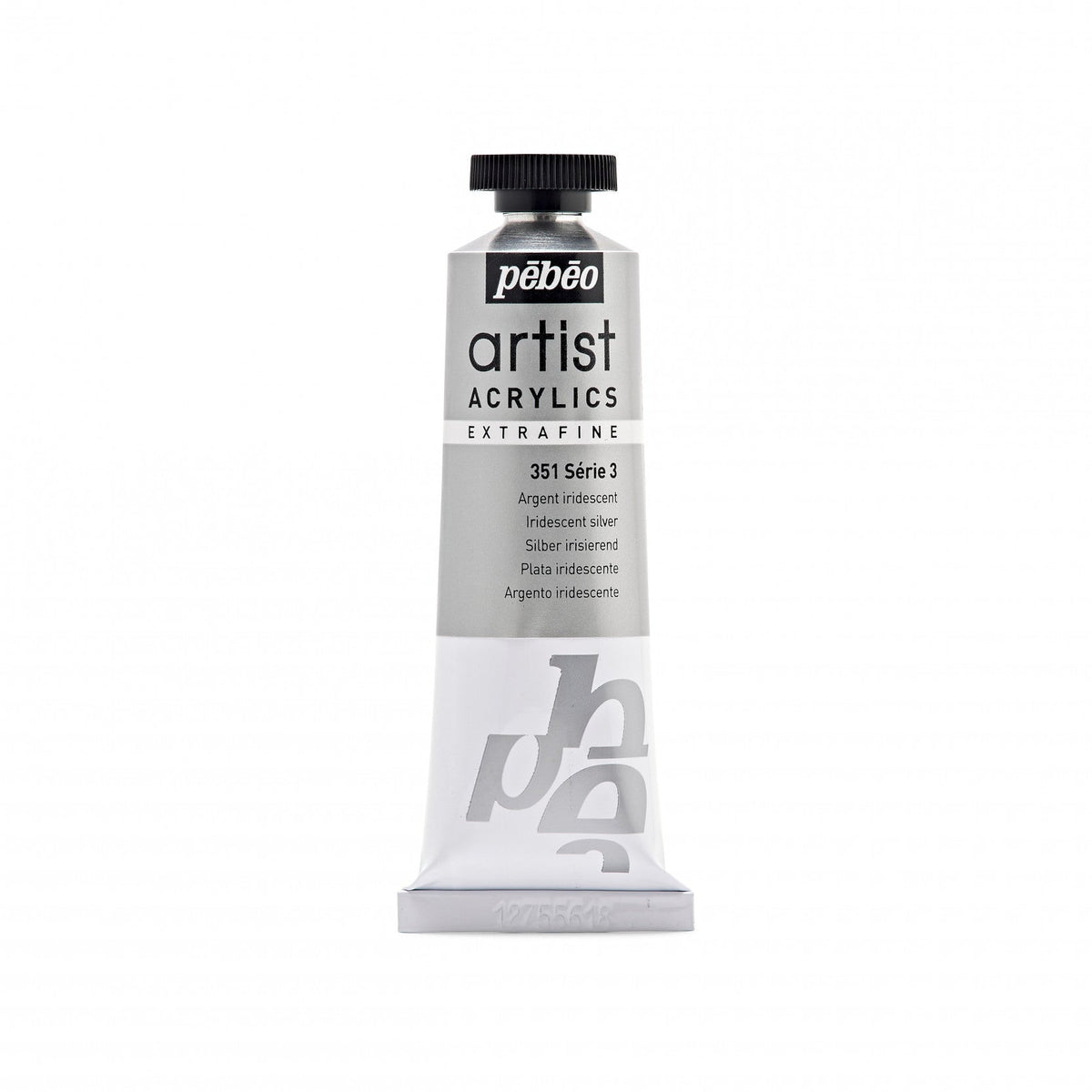 PEBEO Artist Acrylic Paint 37 ml – Silver