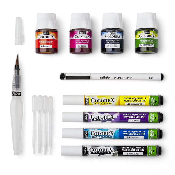 Pebeo Colorex Calligraphy Set of 10 — image 2