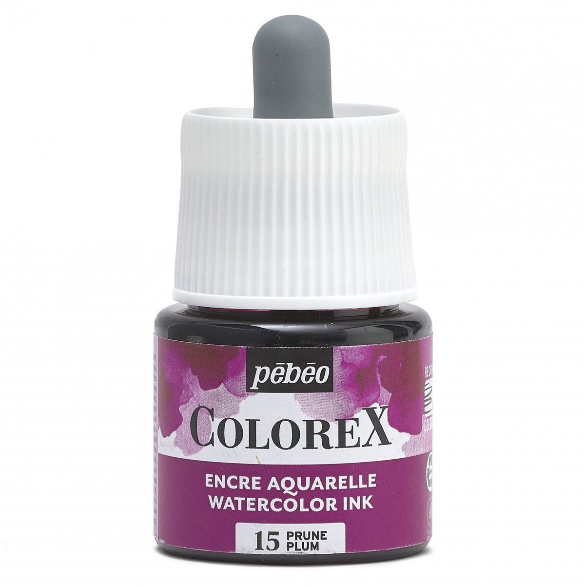Pebeo Colorex Liquid Watercolor Ink 45 ml – Plum