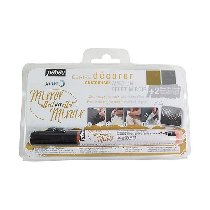 Pebeo Gedeo Mirror Effect Set, 3-Piece
