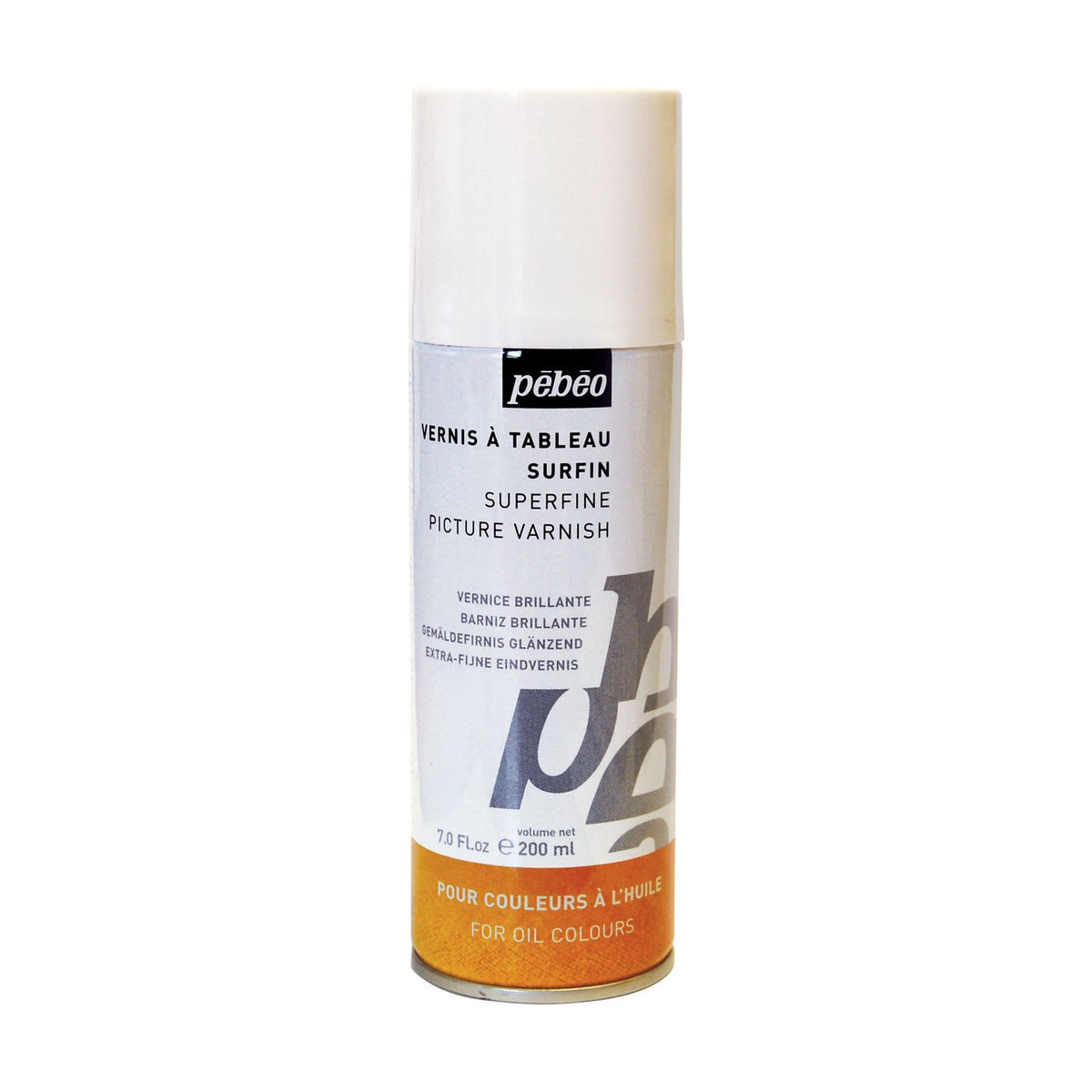 Pebeo Gloss Varnish Spray for Oil Paintings, 200 ml