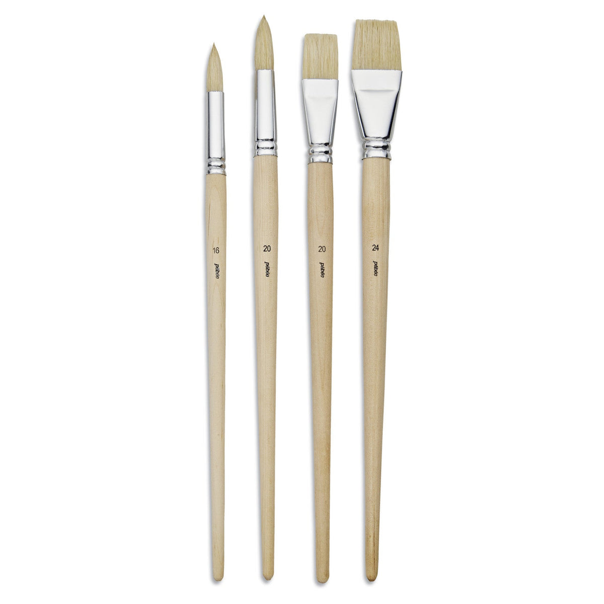 PEBEO Golden Taklon Universal Brush Set - 4 pcs
