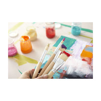 PEBEO Golden Taklon Universal Brush Set - 4 pcs