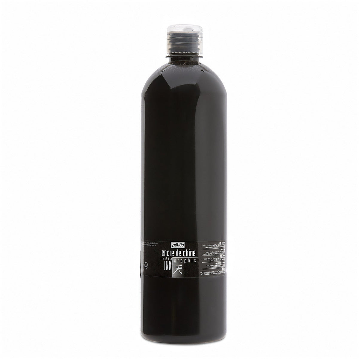 Pebeo Graphic India Ink 1000 ml - Black