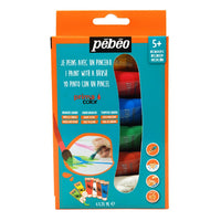 Pebeo Primacolor Gouache Paint Set, 6 x 20 ml