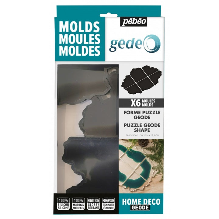 Pebeo Professional Silicone Mold - Puzzle