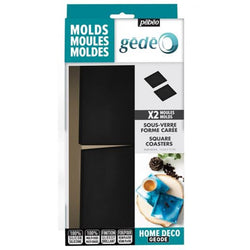 Pebeo Professional Silicone Mold - Square Coasters