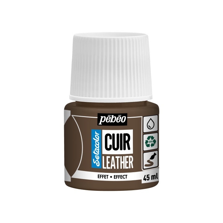 Pebeo Setacolor effect Leather Paint 45 ml | various colors — image 3