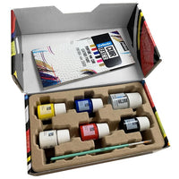 Pebeo Setacolor Leather Paints - Starter Set of 7