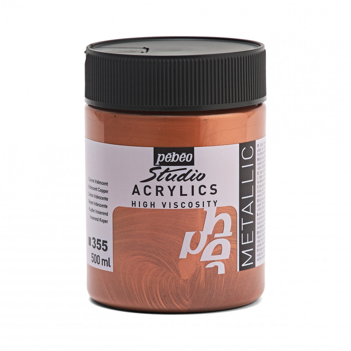 Pebeo Studio Acrylic Paint 500 ml – Copper