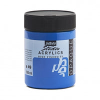 Pebeo Studio Acrylic Paint 500 ml – Primary Cyan