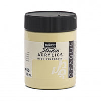 Pebeo Studio Acrylic Paint 500 ml – Titanium Buff