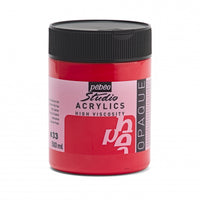 Pebeo Studio Acrylic Paint 500 ml – Cadmium Red Imitation