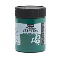 Pebeo Studio Acrylic Paint 500 ml – Phthalocyanine Emerald
